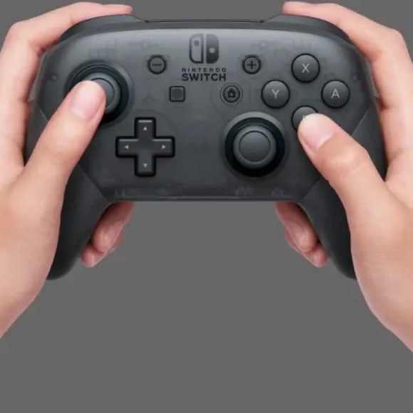 Pro Wireless Controller for Nintendo Switch - Black - Picture 3 of 7